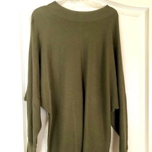 Primark Green Sweater with Zipper Detail